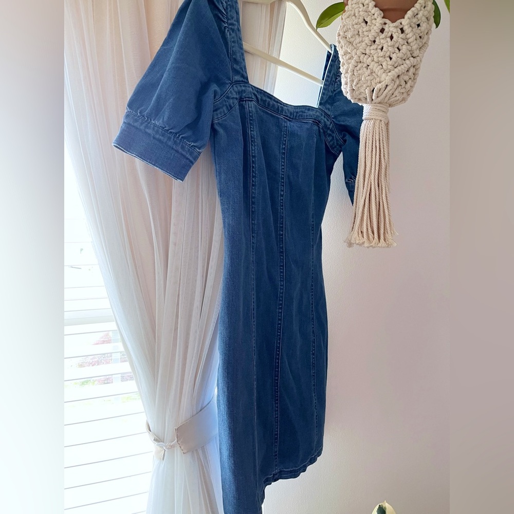 Vero Moda Yvonne Denim Mini Dress